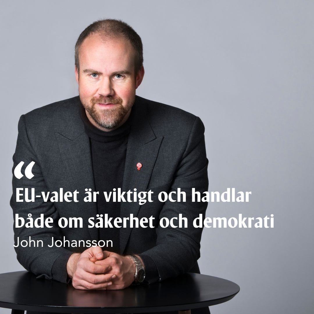 Kommunstyrelsens ordförande John Johansson, Socialdemokraterna i Örebro. 